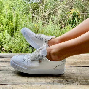 White Leather Sneakers